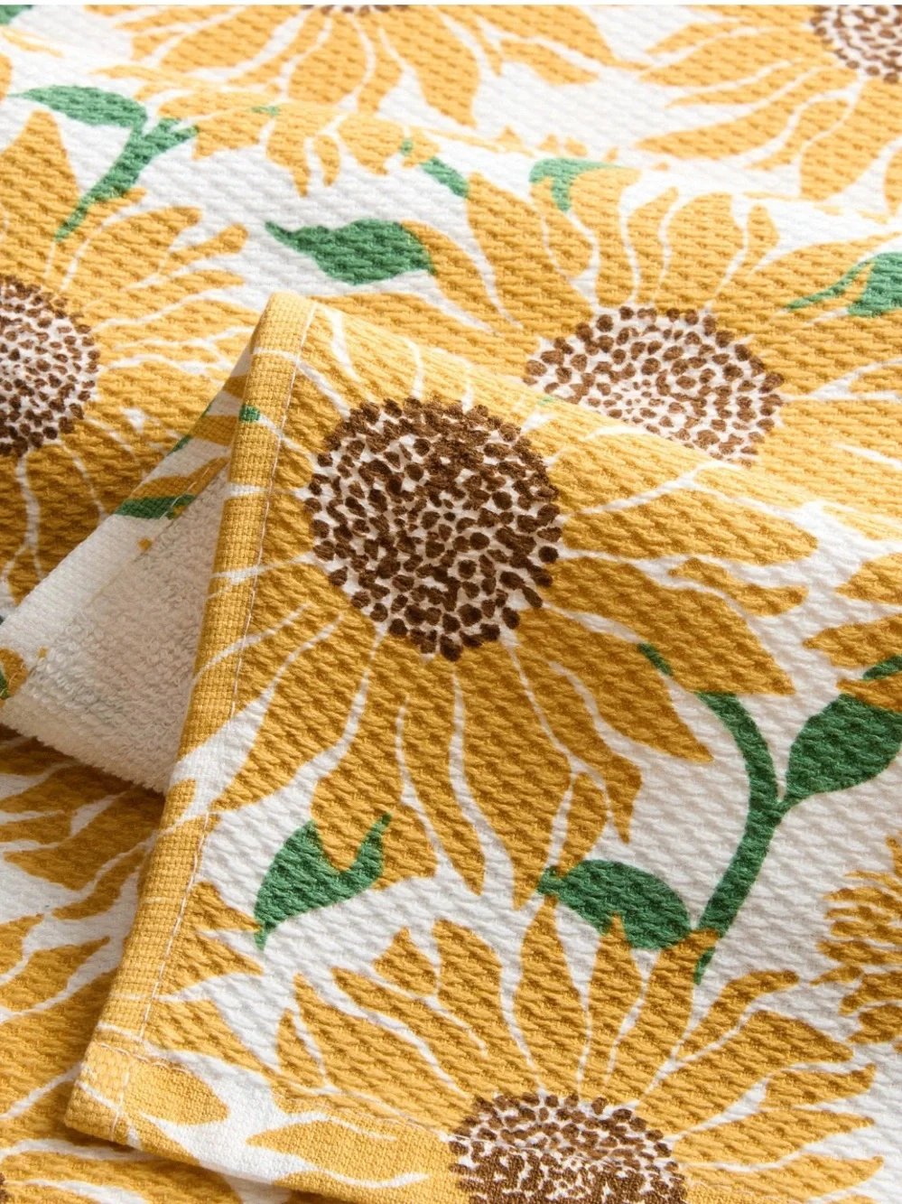 Halloween & Harvest Sunflower Yellow Kitchen Towel Set - 6-Pack